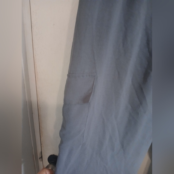 Womens Cargo Gray Casual Pants - Picture 3 of 8